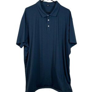 SENE Studio Jonathon Portillo Blue Cloud Polo Shirt Size XXL EUC/NWOT #1354-LA
